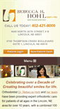 Mobile Screenshot of hohlorthodontics.com